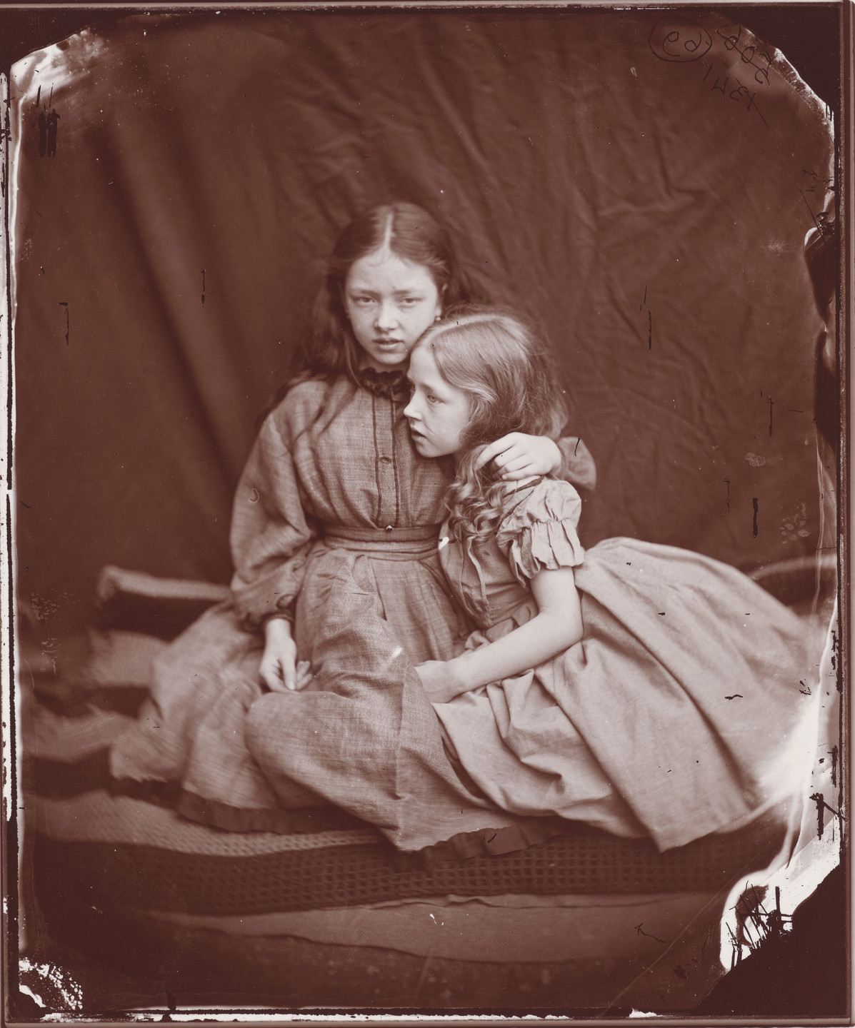 Lewis Carroll (Charles Lutwidge Dodgson). The Terry Sisters. 1875