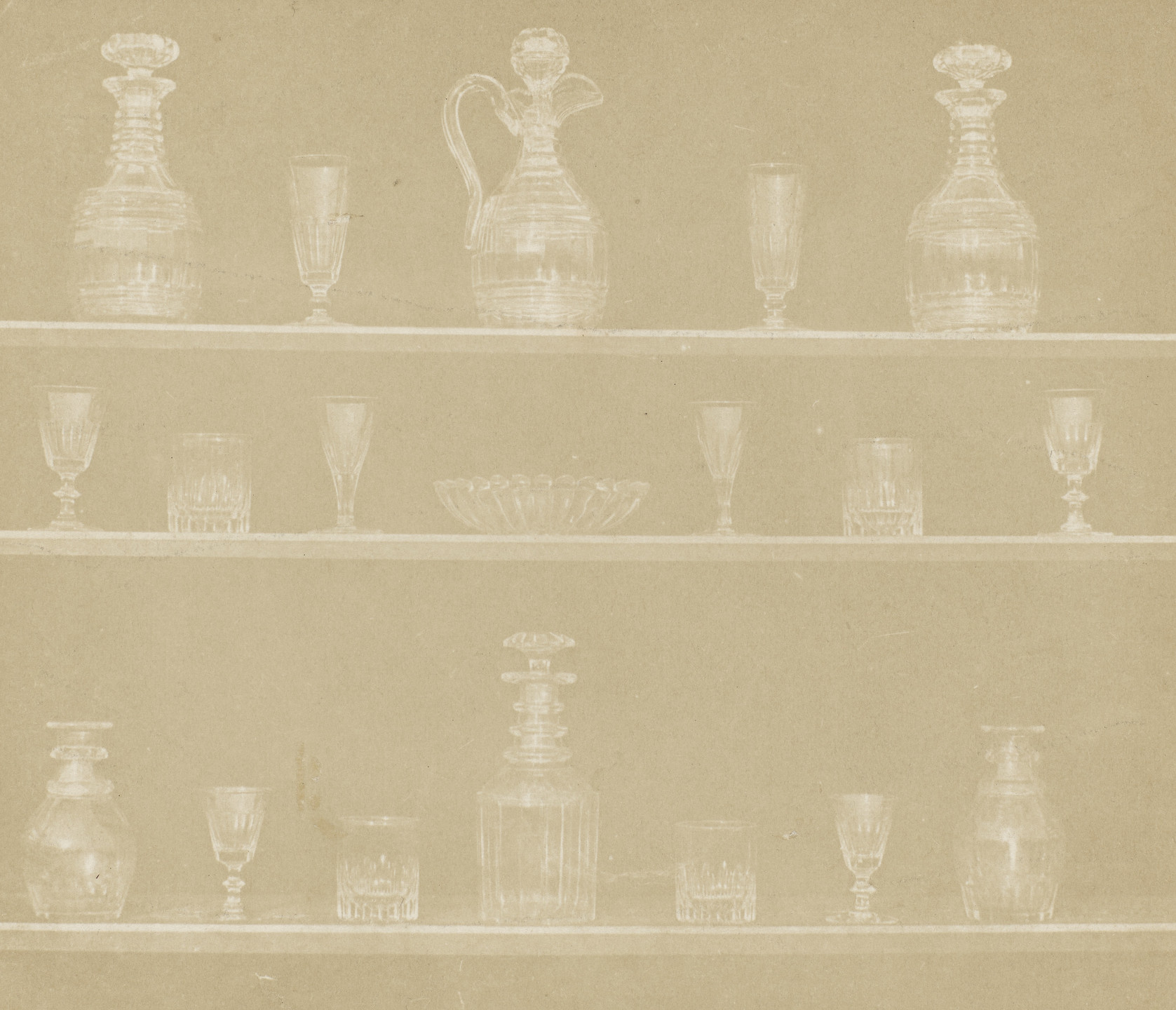 William Henry Fox Talbot. Articles of Glass. 1844