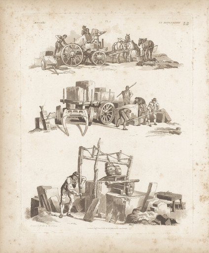 Masonry from Picturesque Groups for the Embellishment of Landscape  (London: M.A. Nattali, 1845)