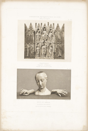 Head and Hands / triptych