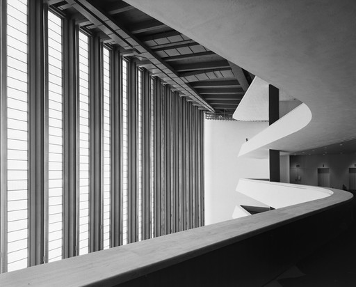 Wallace K. Harrison, Max Abramovitz, Oscar Niemeyer, Le Corbusier (Charles-Édouard Jeanneret), United Nations Headquarters Board of Design, Photograph by Ezra Stoller. United Nations Headquarters, New York, NY. 1952