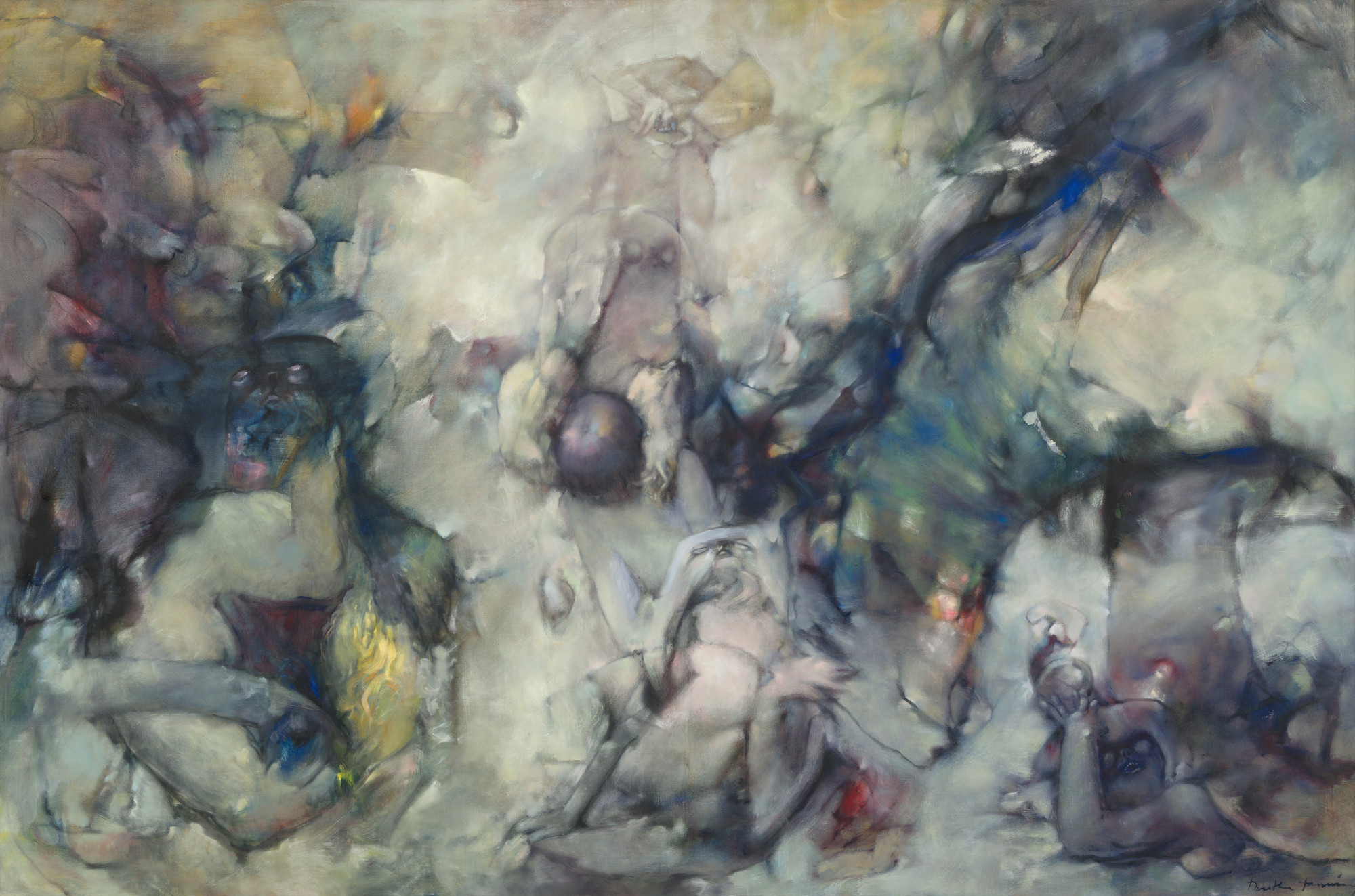 Dorothea Tanning. Dogs of Cythera. 1963
