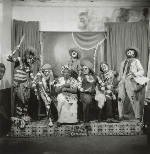 The Olas Comedians, an All-Male Troupe of Actors, Ever Young Studio, Accra