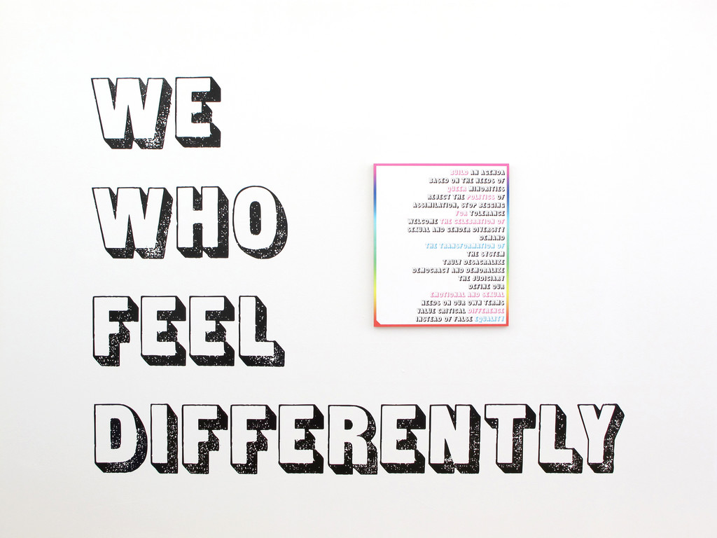 We Who Feel Differently