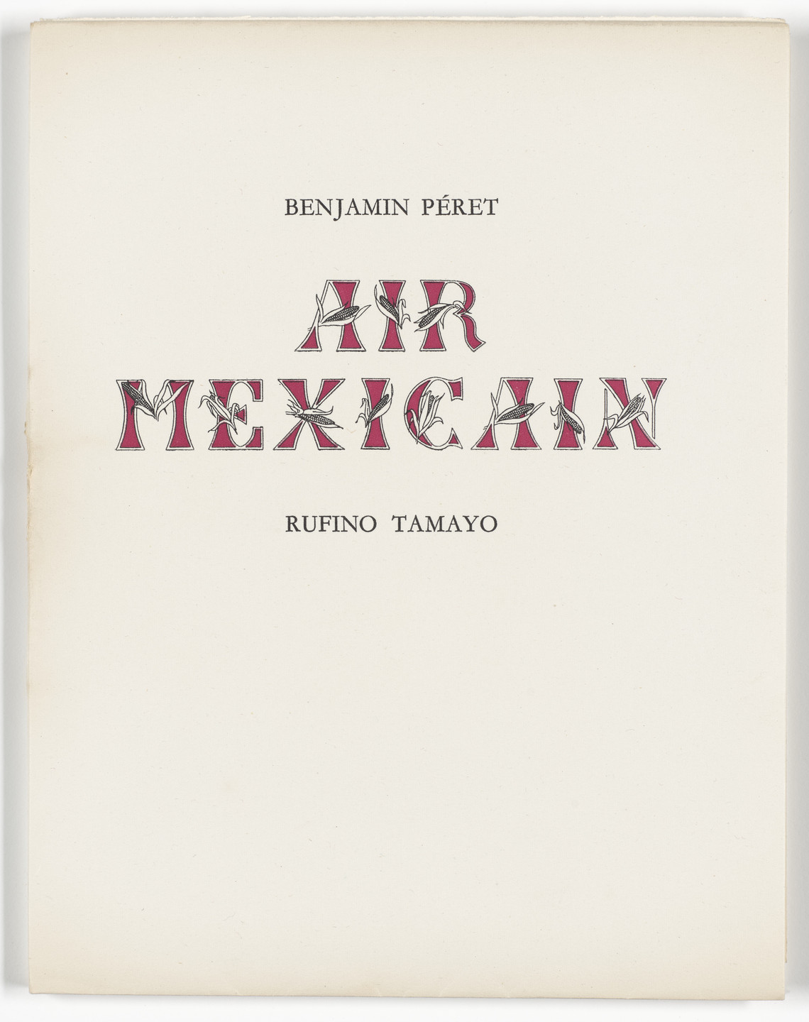 Rufino Tamayo. Air Mexicain. 1952