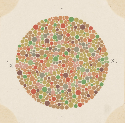 From Ishihara's Tests for Colour-Blindness (Tokyo: Isshinkai, 1966)