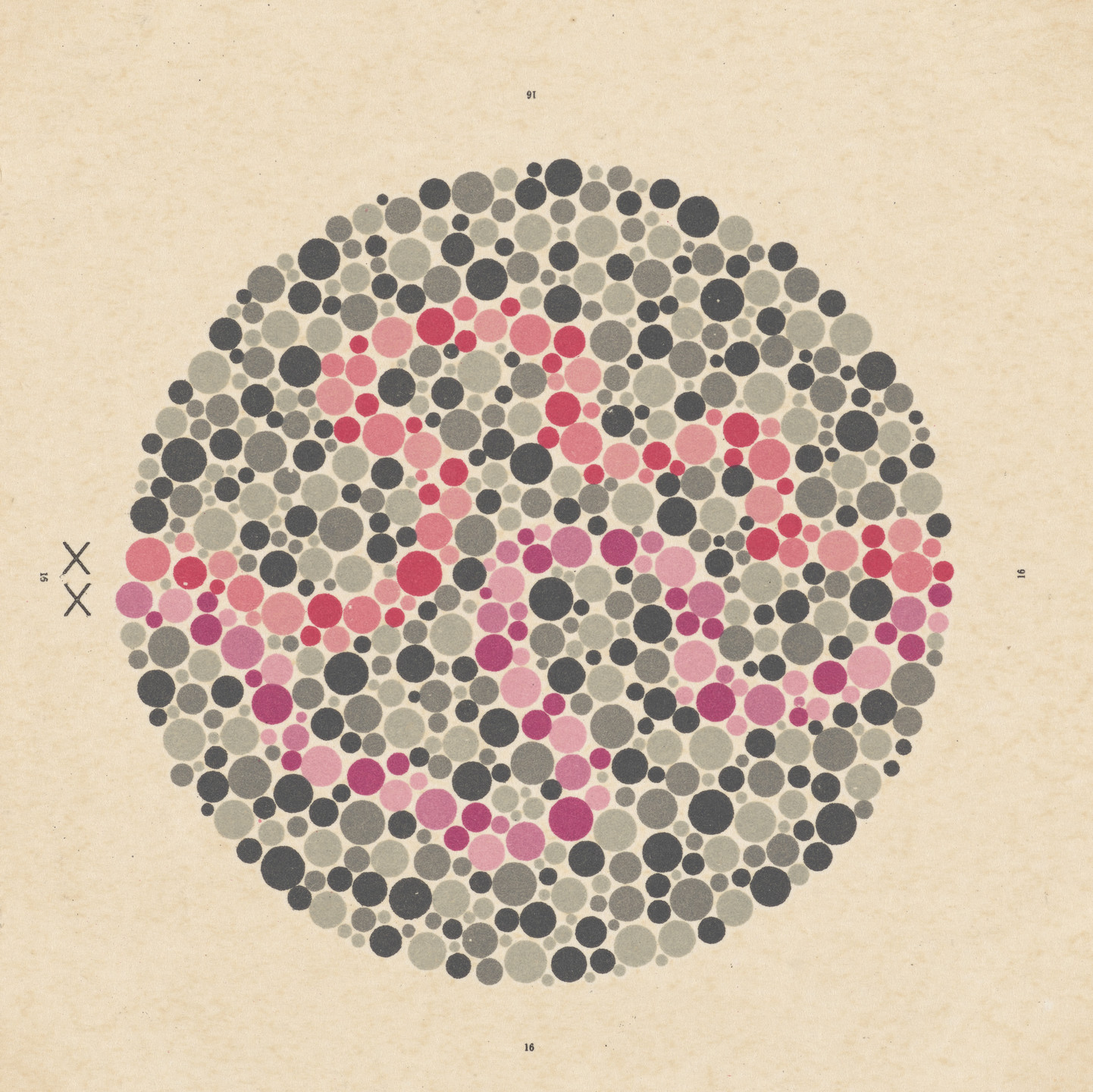 Shinobu Ishihara. From Ishihara's Tests for Colour-Blindness