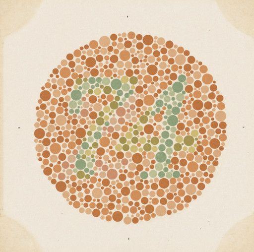 Shinobu Ishihara. From Ishihara's Tests for Colour-Blindness (Tokyo: Isshinkai, 1966)