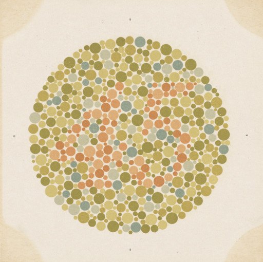 Shinobu Ishihara. From Ishihara's Tests for Colour-Blindness (Tokyo: Isshinkai, 1966)