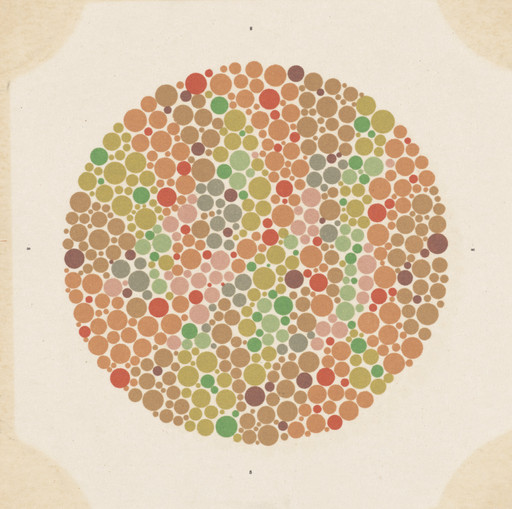 From Ishihara's Tests for Colour-Blindness (Tokyo: Isshinkai, 1966)