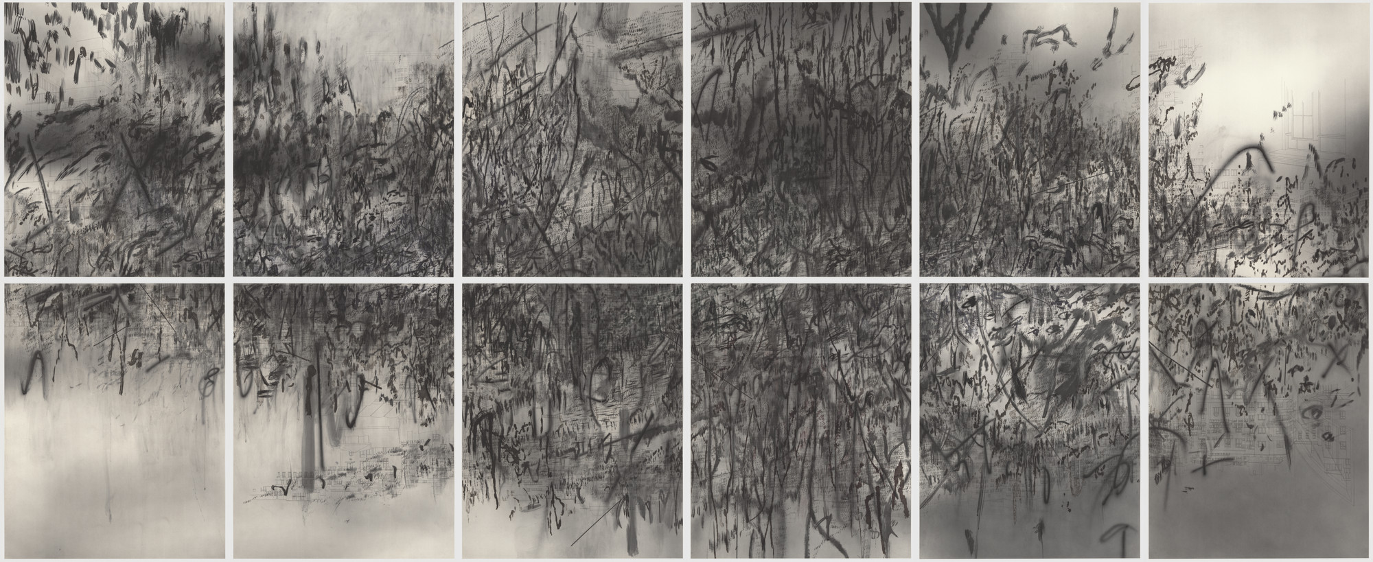 Julie Mehretu. Epigraph, Damascus. 2016 | MoMA
