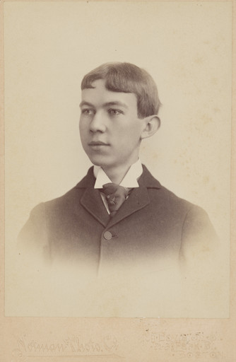 Notman Photo Company, Boston. Portrait of a young man