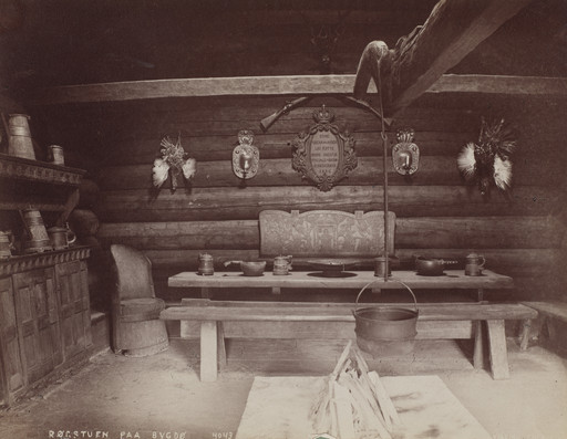 Fireplace in Bygdø