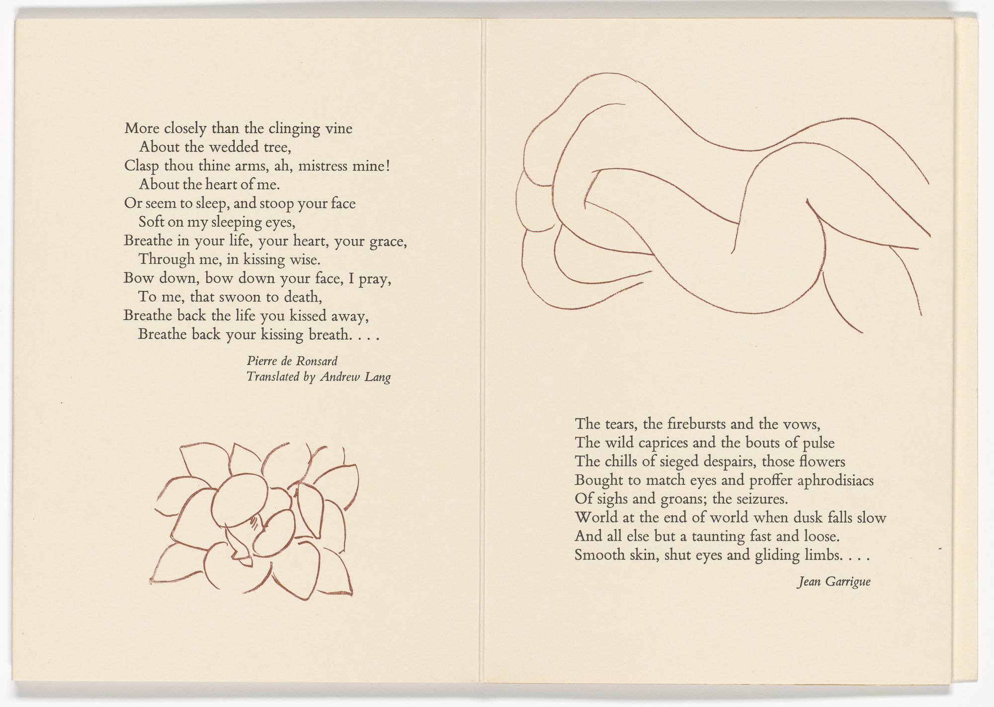 Henri Matisse. Love Poems (New York: Eakins Press, 1975). 1910-50 | MoMA