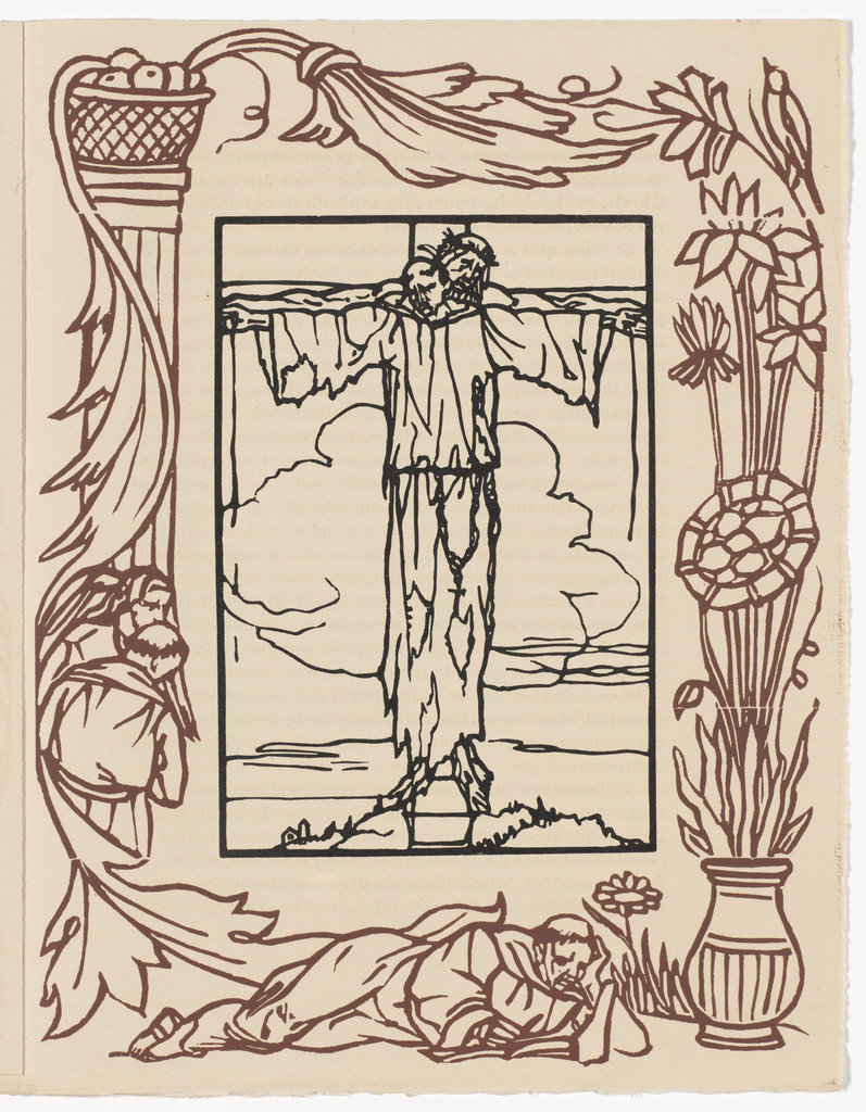 Plate (page 351) from Les Petites Fleurs de St. François (The Little Flowers of St. Francis)