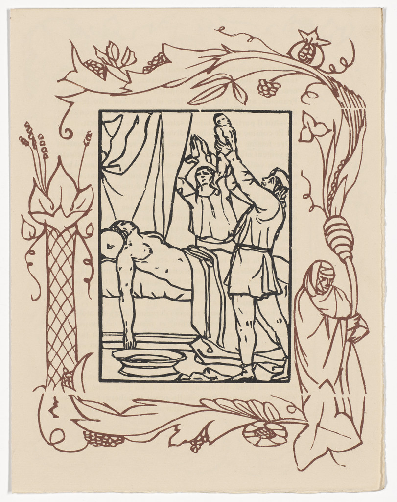 Plate (page 363) from Les Petites Fleurs de St. François (The Little Flowers of St. Francis)