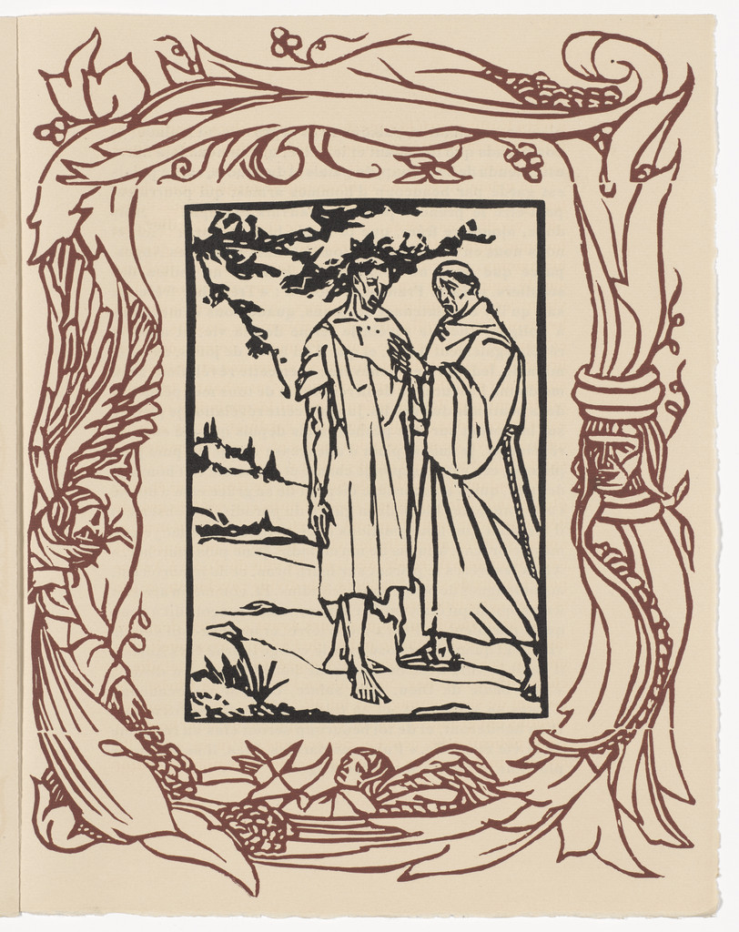 Plate (page 375) from Les Petites Fleurs de St. François (The Little Flowers of St. Francis)