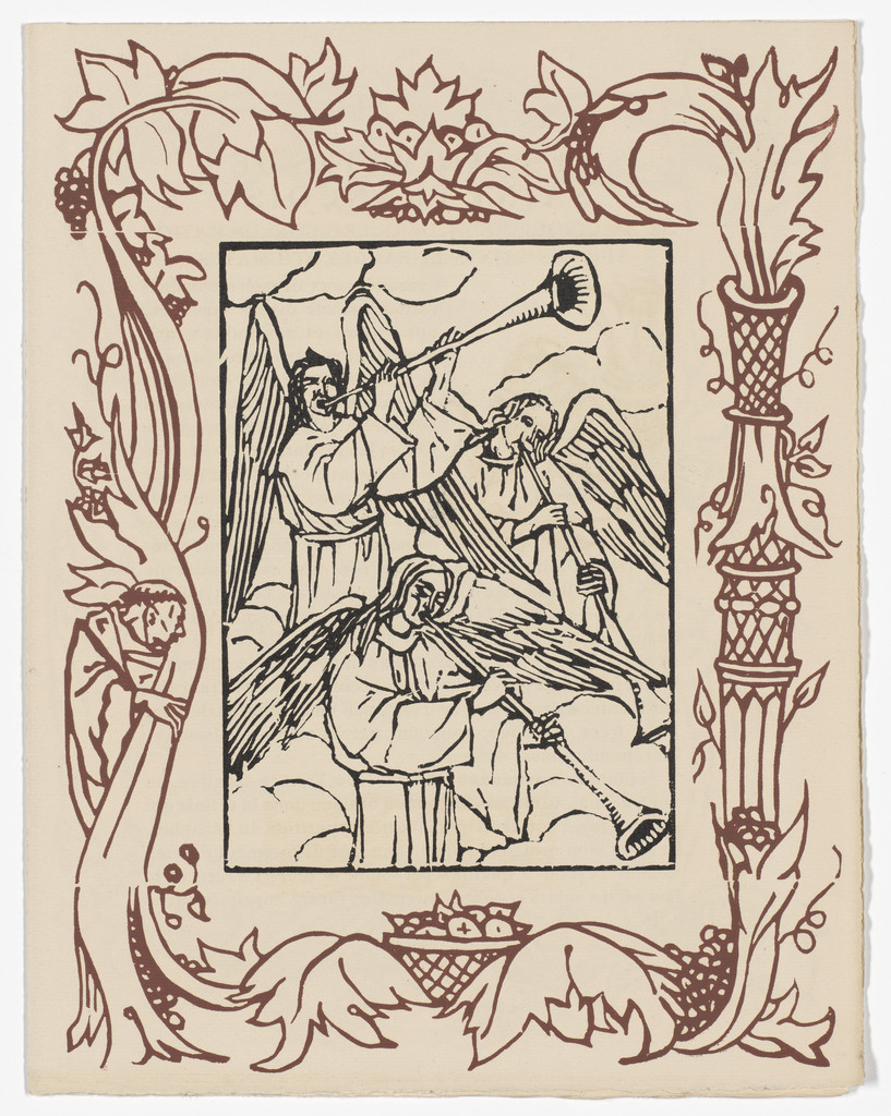 Plate (page 385) from Les Petites Fleurs de St. François (The Little Flowers of St. Francis)