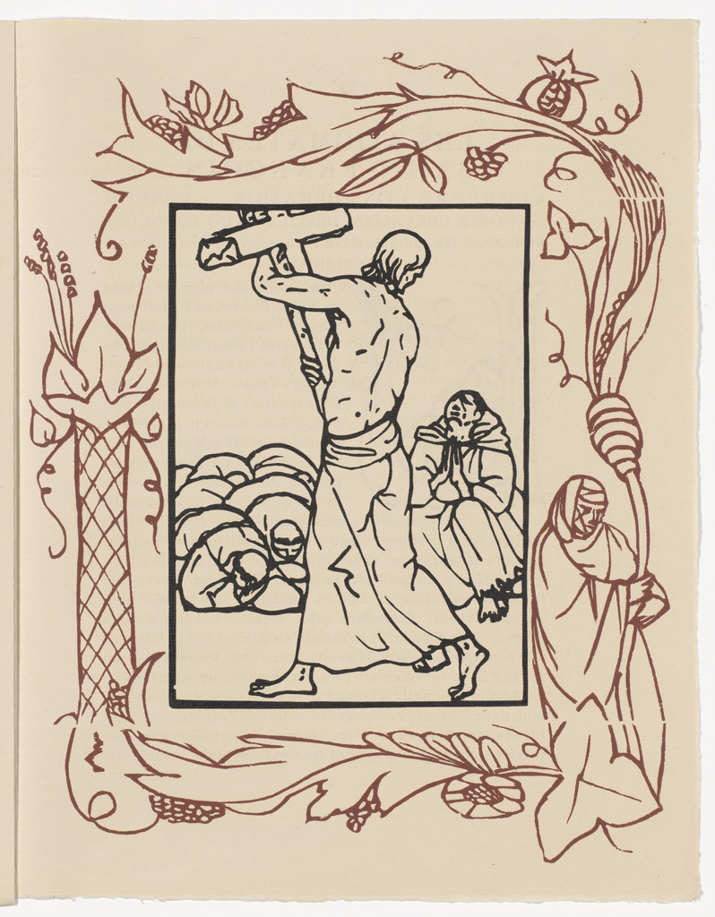 Plate (page 407) from Les Petites Fleurs de St. François (The Little Flowers of St. Francis)