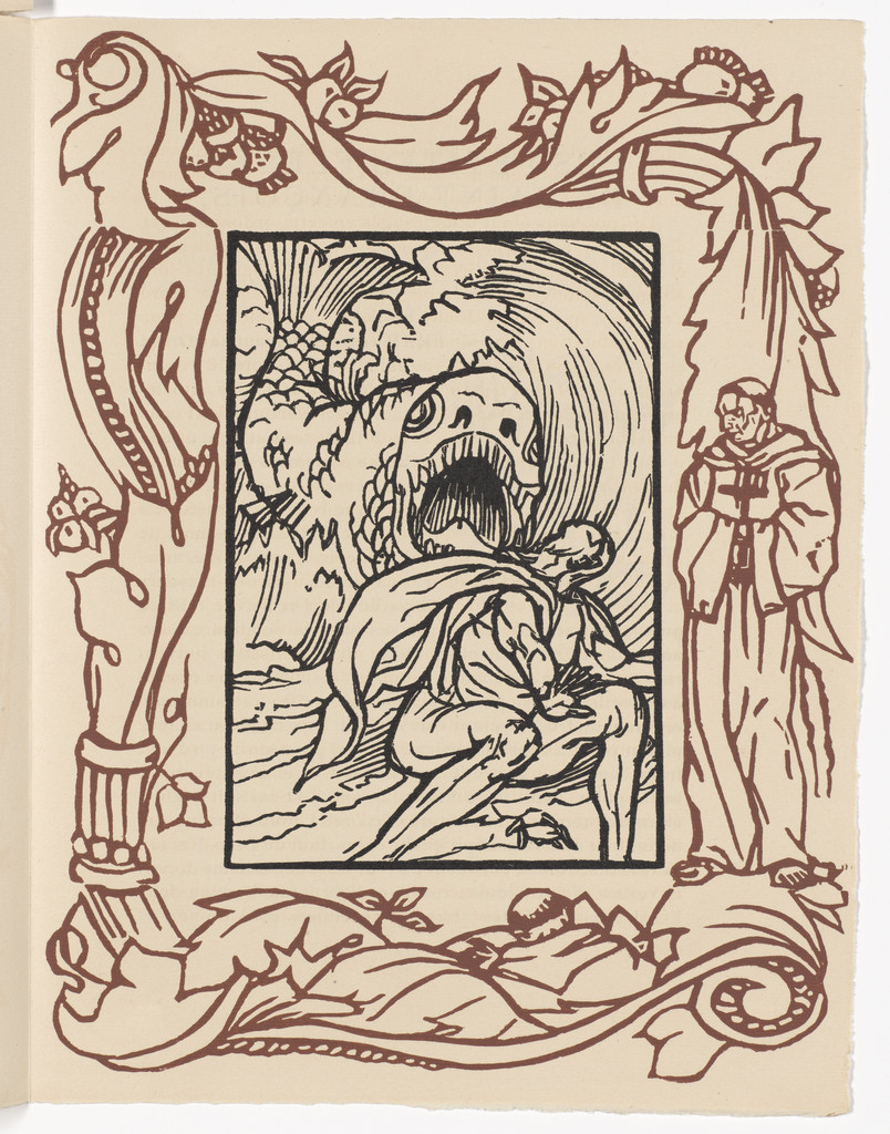Plate (page 219) from Les Petites Fleurs de St. François (The Little Flowers of St. Francis)
