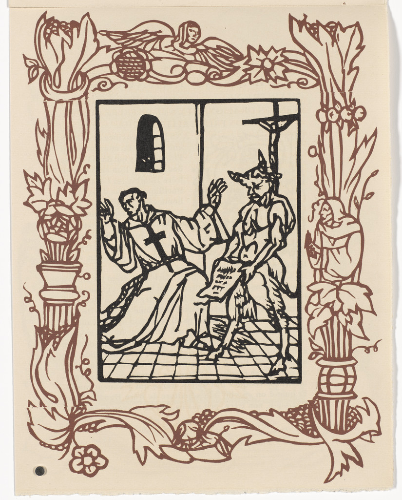 Plate (page 251) from Les Petites Fleurs de St. François (The Little Flowers of St. Francis)