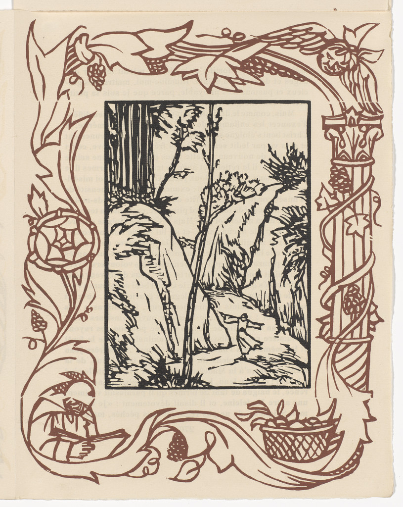 Plate (page 275) from Les Petites Fleurs de St. François (The Little Flowers of St. Francis)
