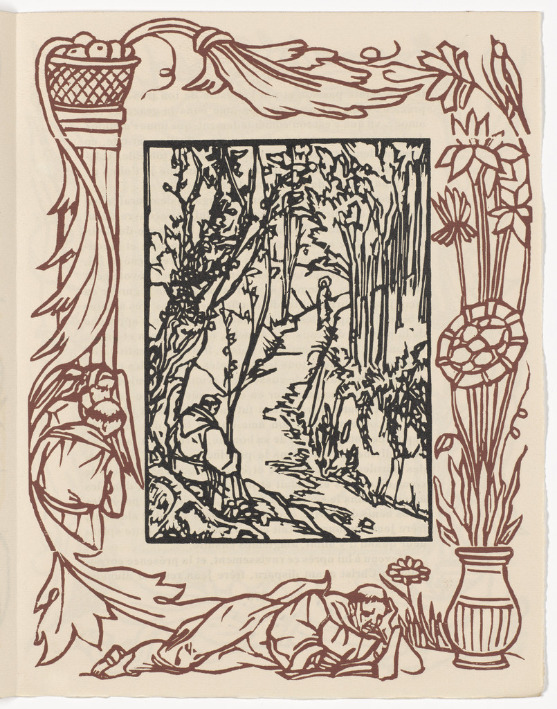 Plate (page 277) from Les Petites Fleurs de St. François (The Little Flowers of St. Francis)