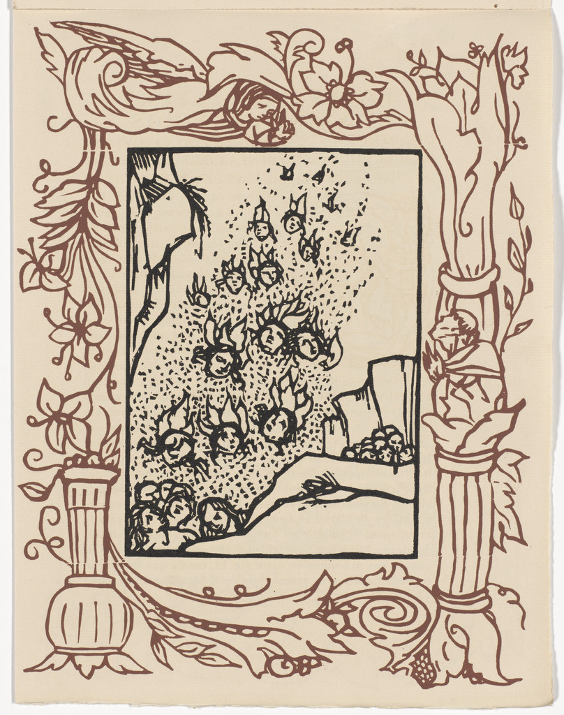 Plate (page 283) from Les Petites Fleurs de St. François (The Little Flowers of St. Francis)