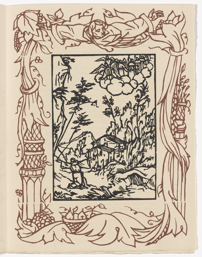 Plate (page 285) from Les Petites Fleurs de St. François (The Little Flowers of St. Francis)