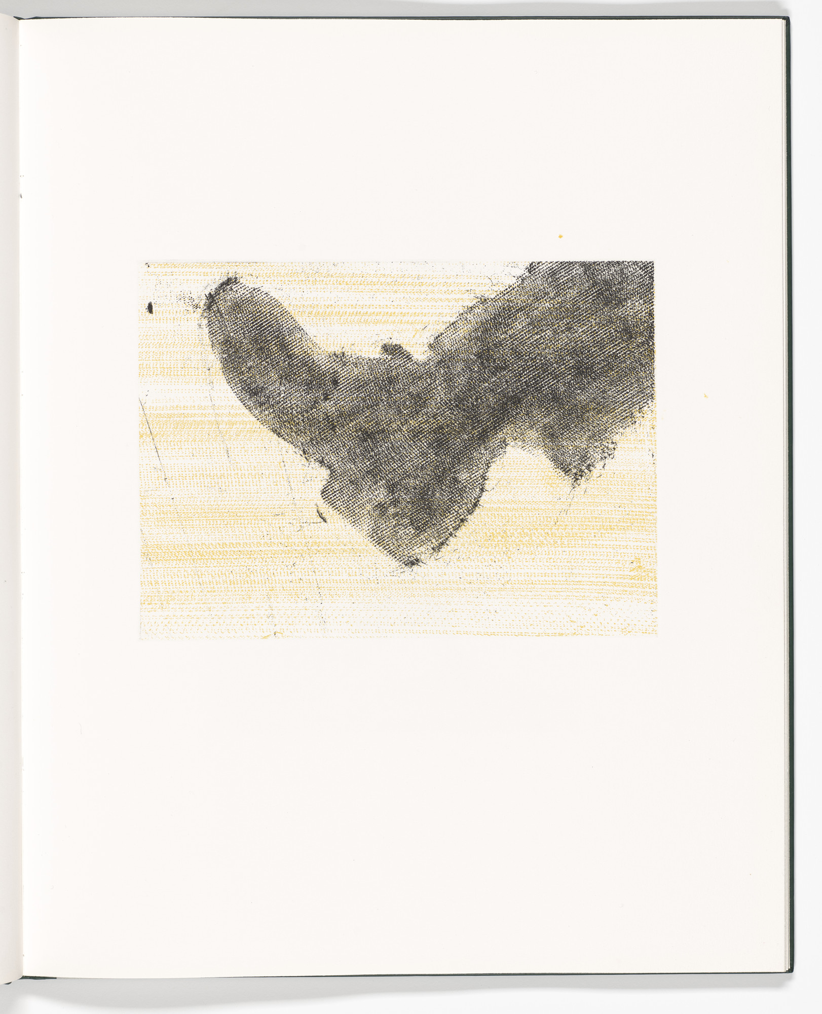 Edward Ruscha. Kicking (plate, folio 5) from Flipping Kicking Howling Rolling Sitting Standing Climbing Telling