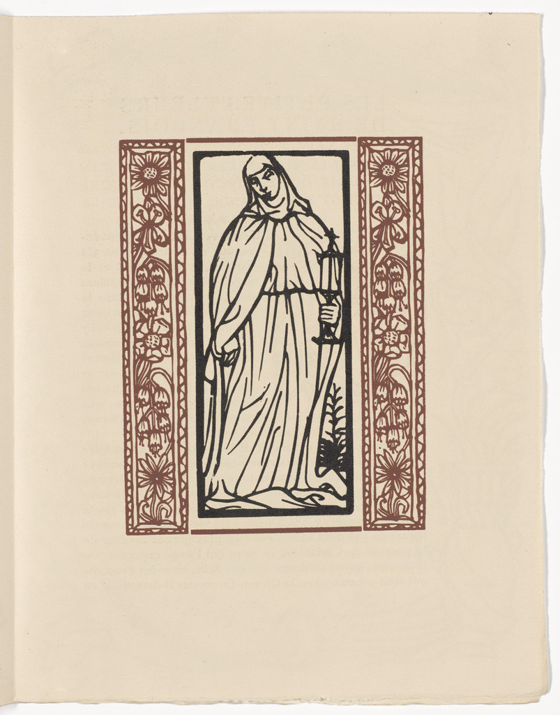 Plate (page 237) from Les Petites Fleurs de St. François (The Little Flowers of St. Francis)