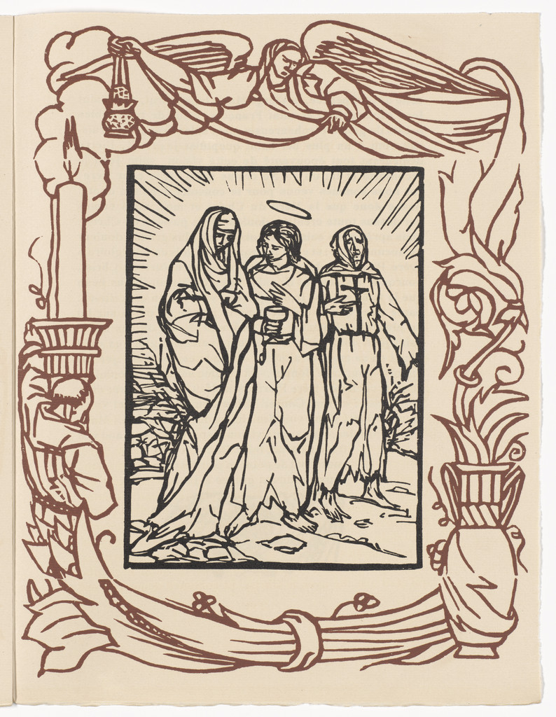 Plate (page 239) from Les Petites Fleurs de St. François (The Little Flowers of St. Francis)