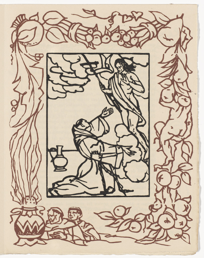 Plate (page 245) from Les Petites Fleurs de St. François (The Little Flowers of St. Francis)