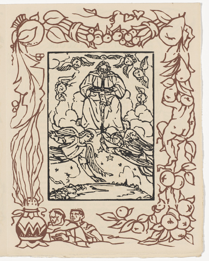 Plate (page 293) from Les Petites Fleurs de St. François (The Little Flowers of St. Francis)