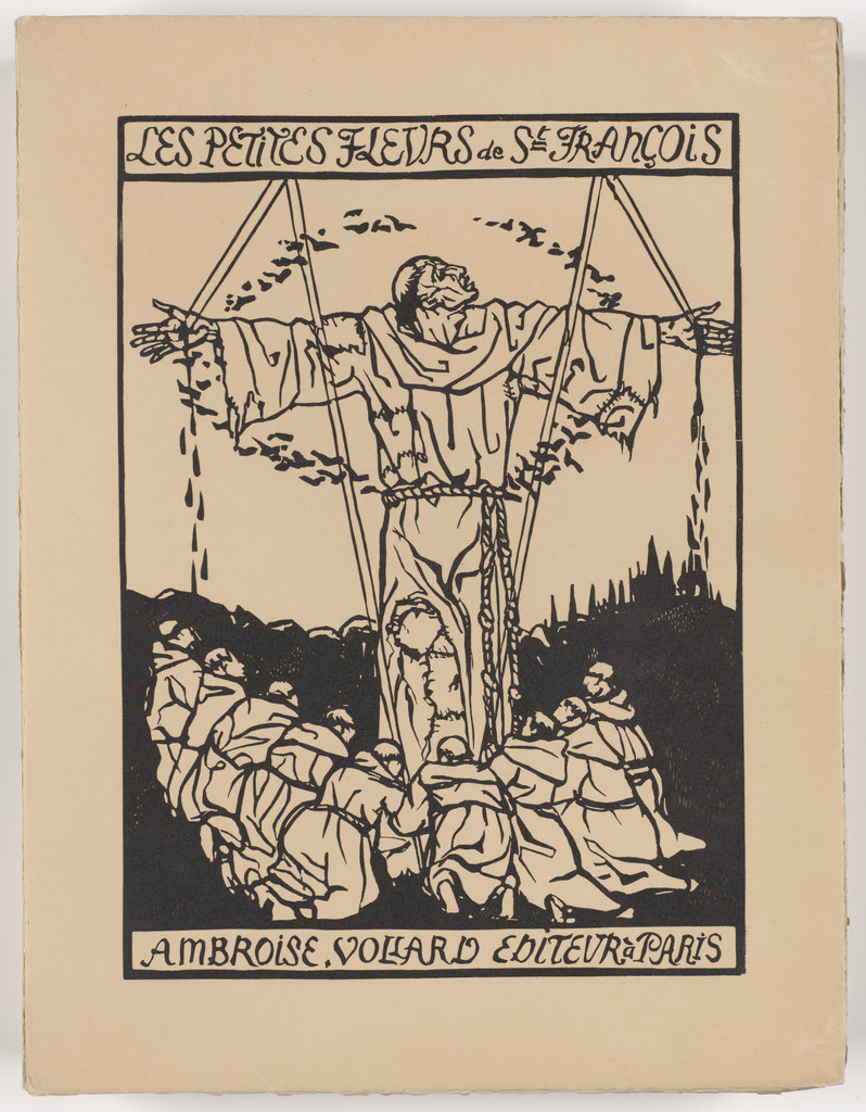 Wrapper from Les Petites Fleurs de St. François (The Little Flowers of St. Francis)