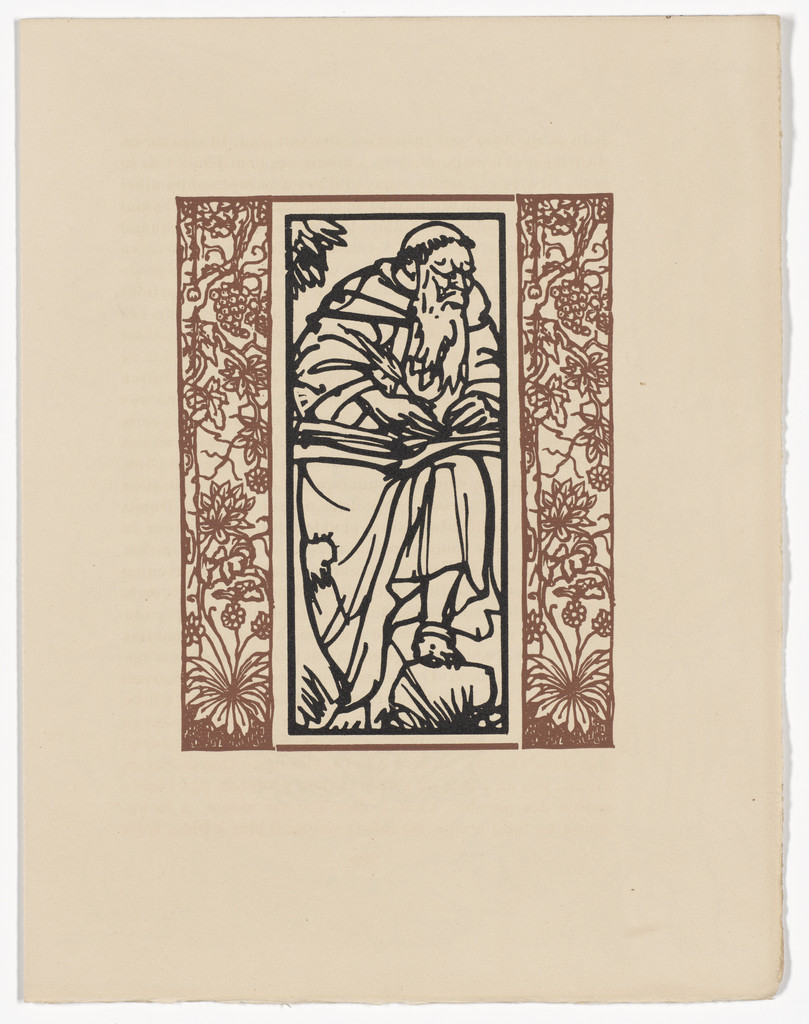Plate (page 297) from Les Petites Fleurs de St. François (The Little Flowers of St. Francis)