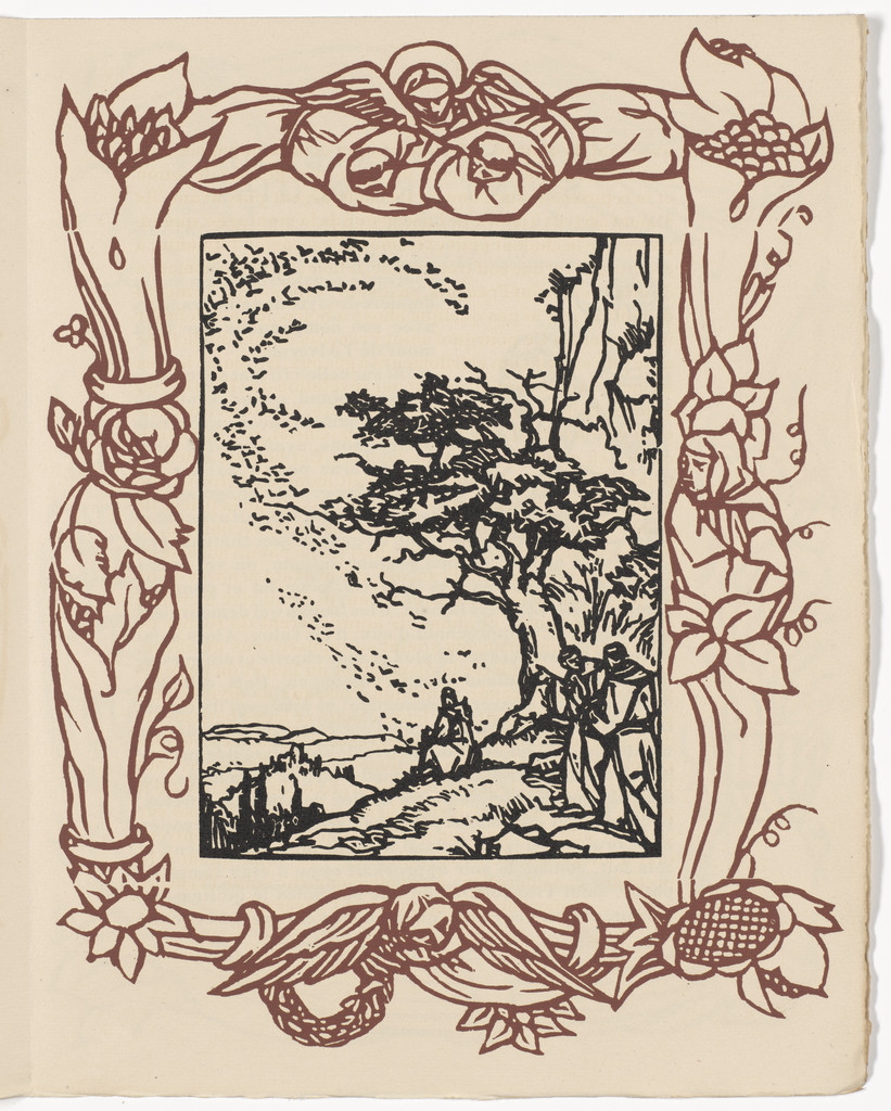Plate (page 317) from Les Petites Fleurs de St. François (The Little Flowers of St. Francis)