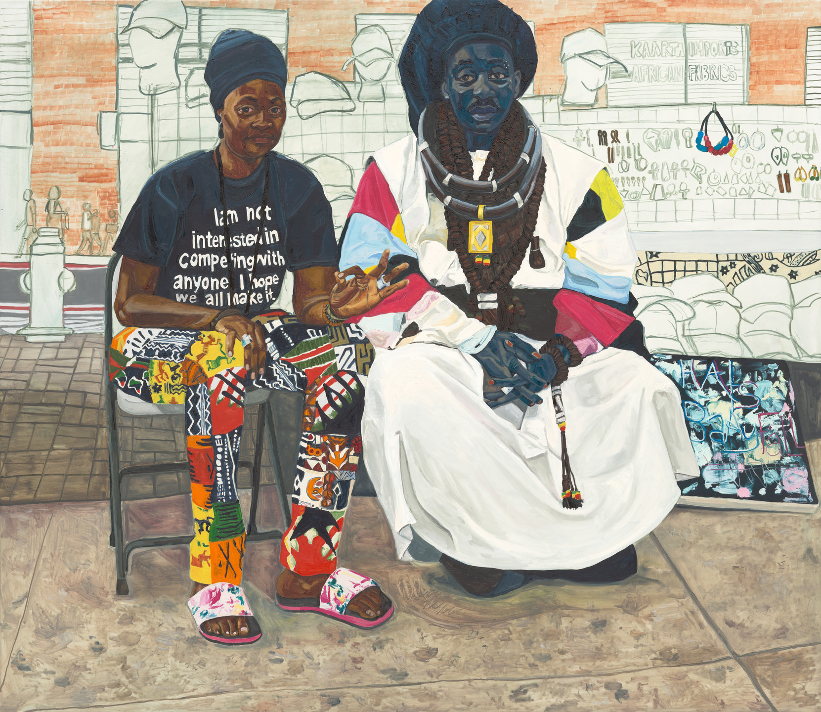 Jordan Casteel. The Baayfalls. 2017