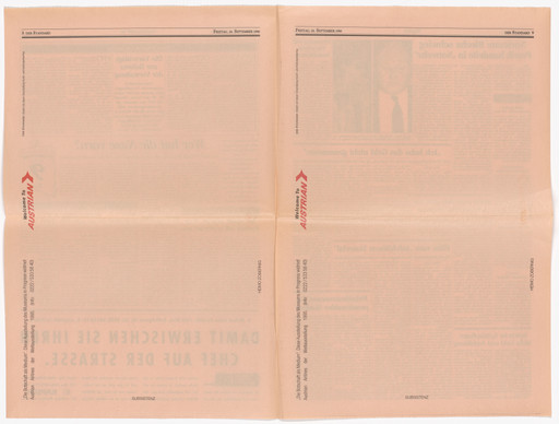 Heimo Zobernig. Untitled from the Museum in Progress project Message as Medium