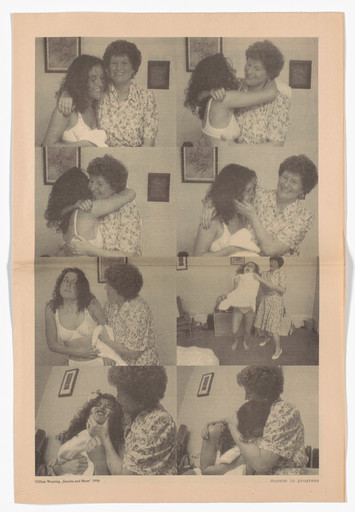 Gillian Wearing. Sascha and Mum from the Museum in Progress project Interventions: Cooperation Secession: Individual Exhibitions