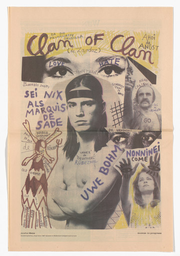 Jonathan Meese. Untitled from the Museum in Progress project Interventions: Cooperation Secession: Young Scene
