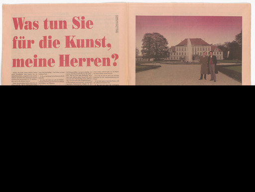 Christian Philipp Müller. Untitled from the Museum in Progress project The Message as Medium