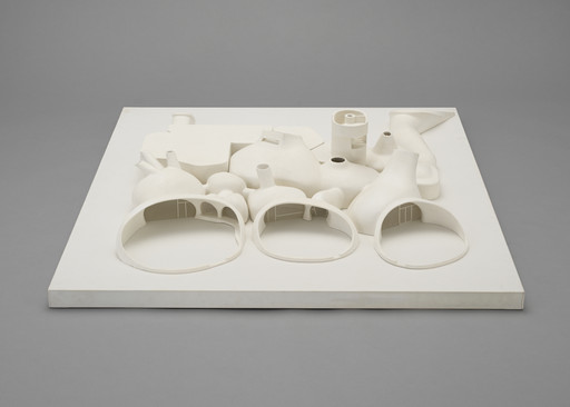 Li Hu, Huang Wenjing. UCCA Dune Art Museum, Aranya, Hebei, China (Spatial model, scale 1:50). 2015–2018