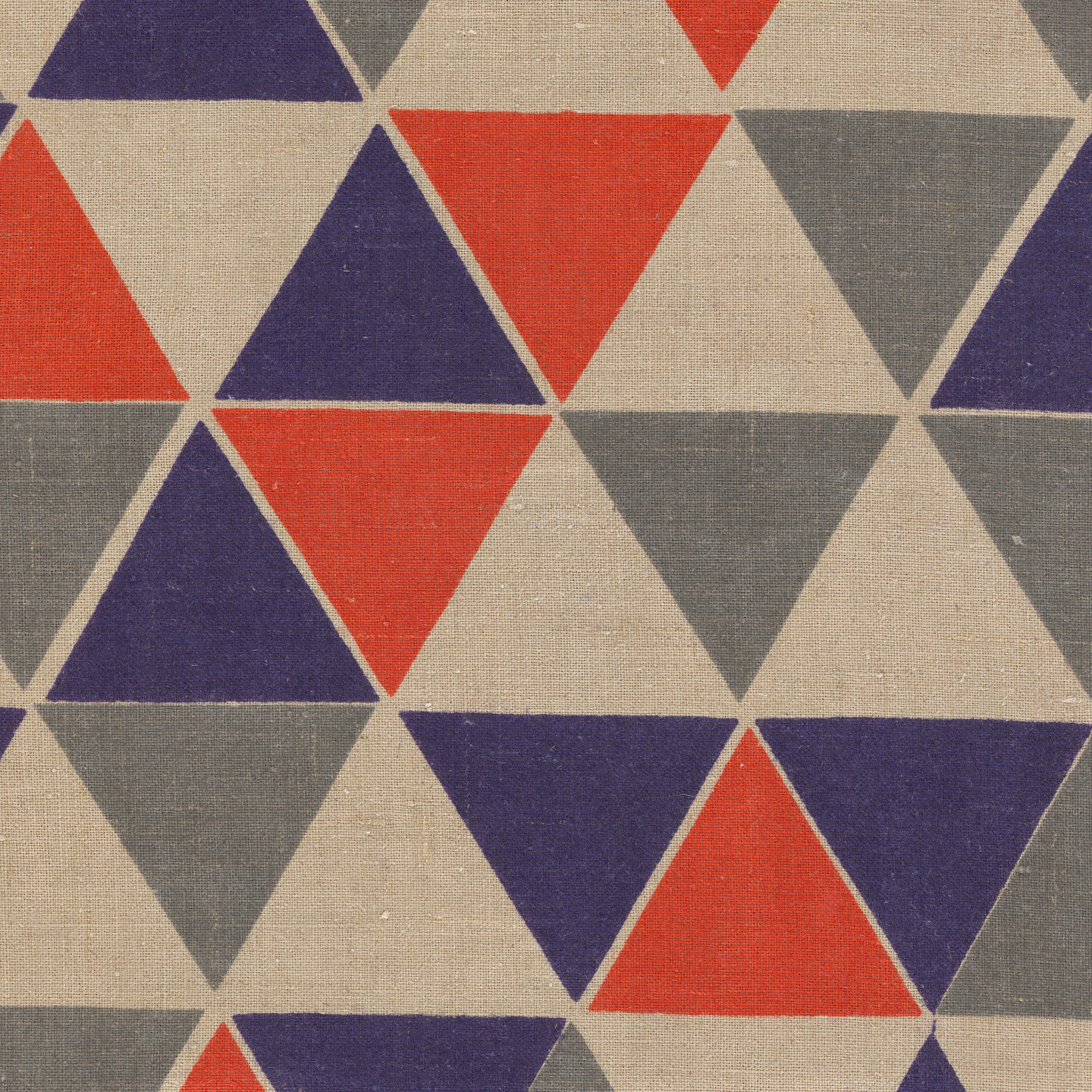 Alexander Girard. Triangles textile. 1961