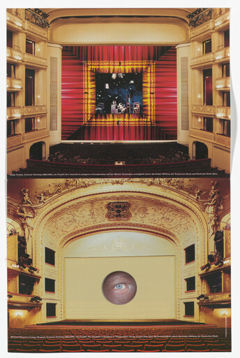 Giulio Paolini. Untitled and Looking Back from the Museum in Progress project Safety Curtain