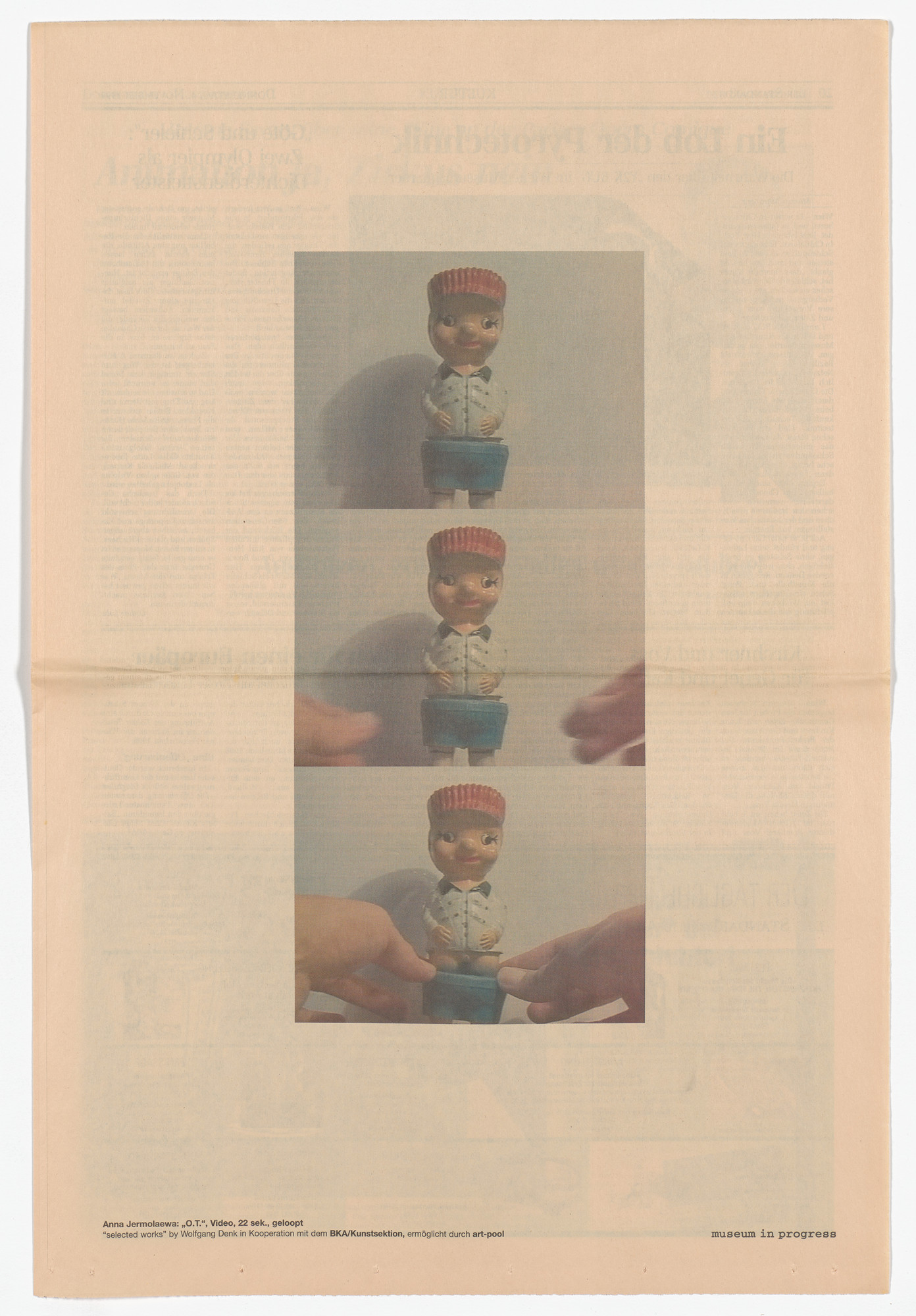 Anna Jermolaewa. Untitled from the Museum in Progress project Selected Works