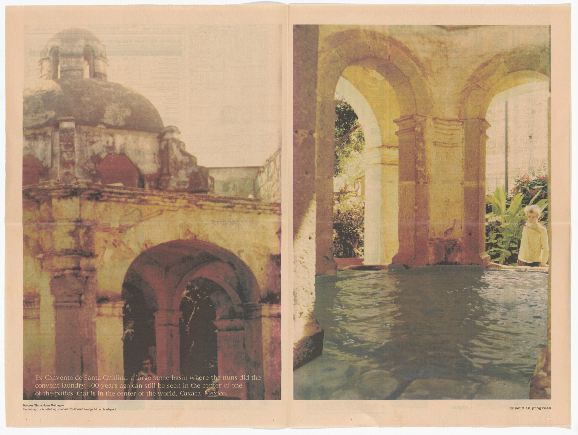 Juan Maidagan, Dolores Zinny. Untitled from the Museum in Progress project Global Positions