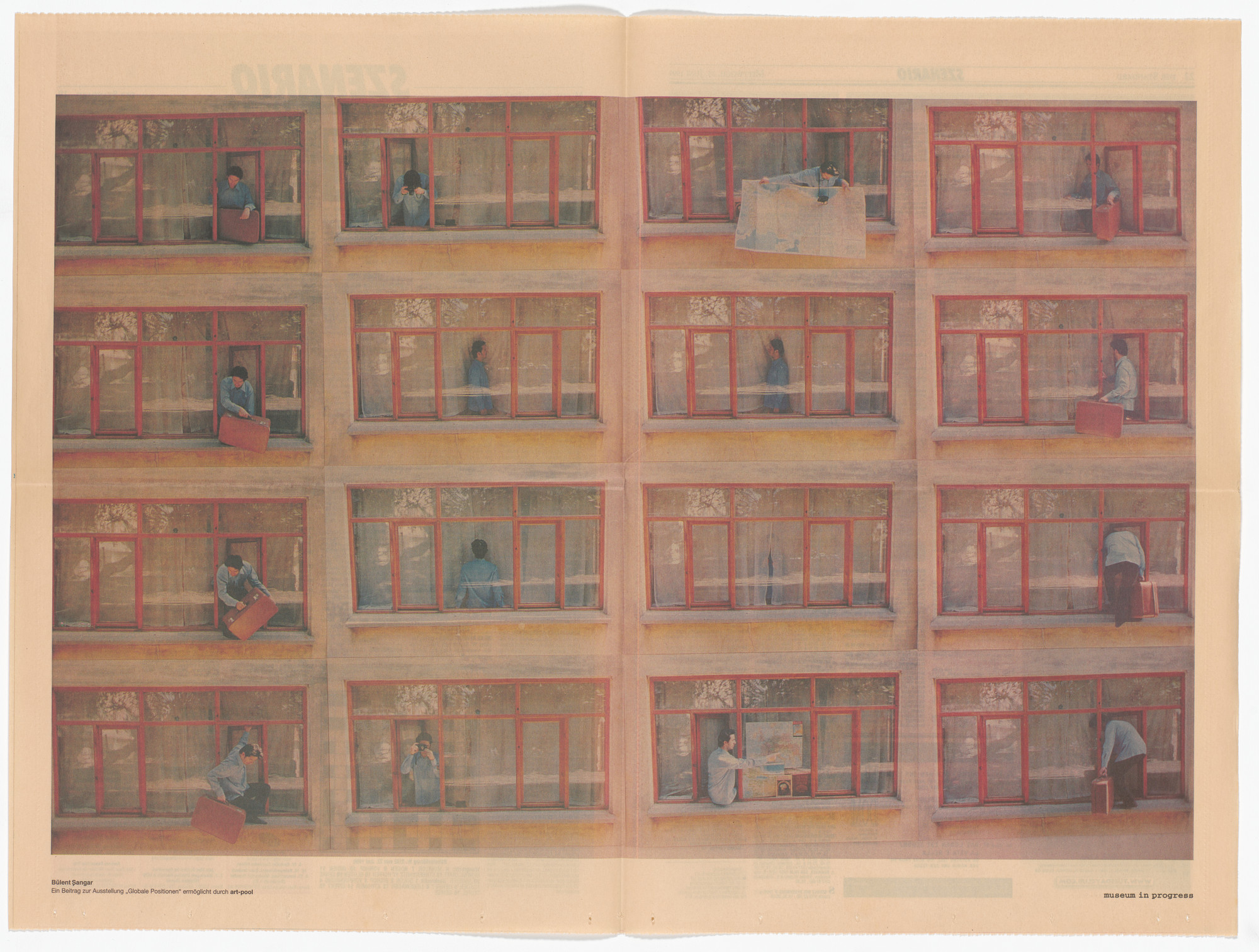 Bülent Sangar. Untitled from the Museum in Progress project Global Positions