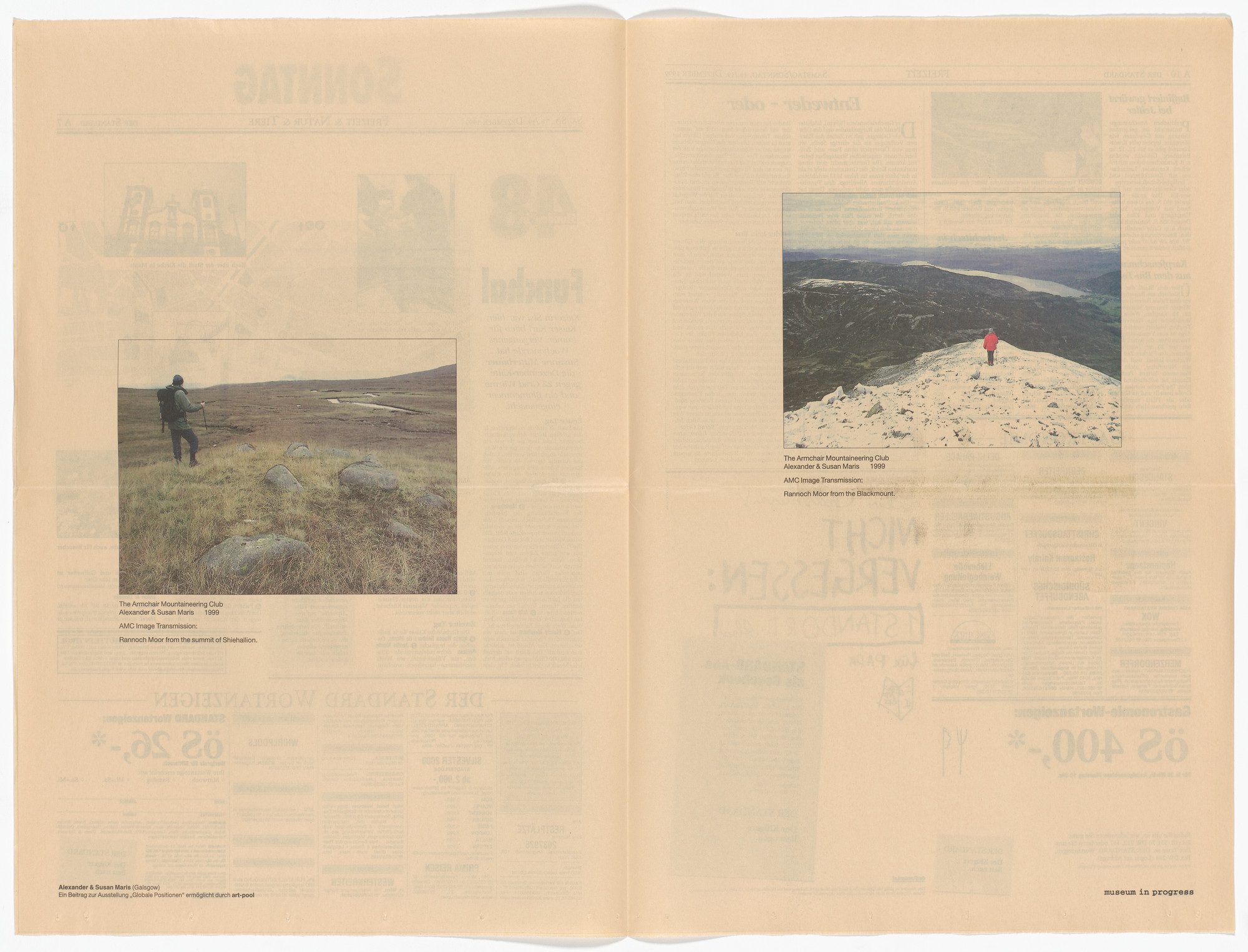 Alexander and Susan Maris. Untitled from the Museum in Progress project Global Positions