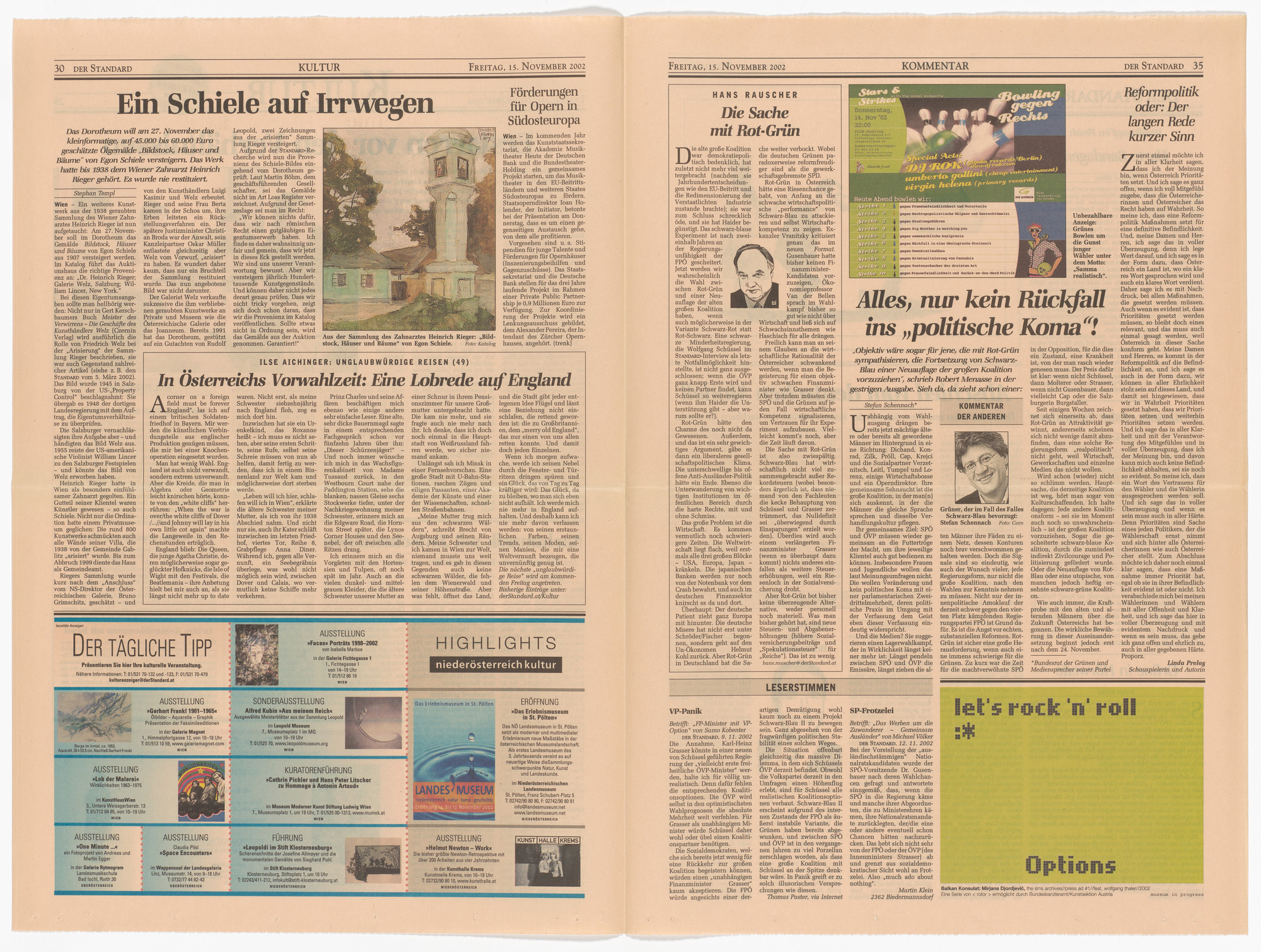 Mirjana Djordjevic. the sms archives//press ad #1//feat. Wolfgang thaler from the Museum in Progress project Balkan Consulate